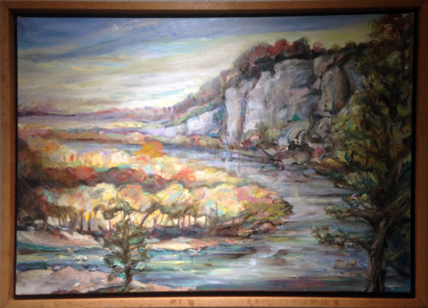 BLUFFS AT SHINEYE   by Wendel Norton